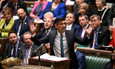 British Prime Minister Rishi Sunak