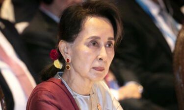 Myanmar's former leader Aung San Suu Kyi