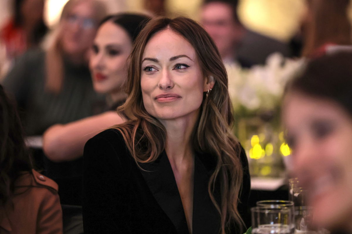 <i>Amy Sussman/Getty Images</i><br/>Olivia Wilde attends an event Monday in Los Angeles.