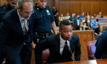 Cuba Gooding Jr. in court on Thursday.