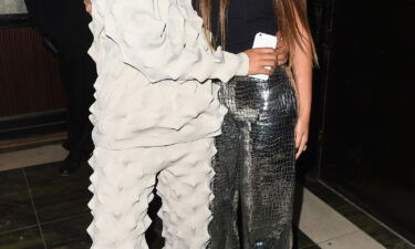 Sisters Solange Knowles (left) and Beyonce attend the Balmain and Olivier Rousteing party after the Met Gala Celebration in May  2016