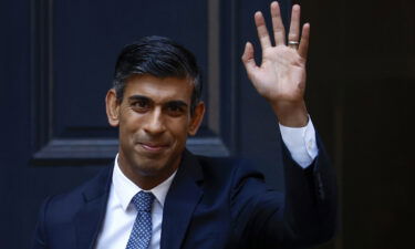 New Conservative Party leader and incoming prime minister Rishi Sunak