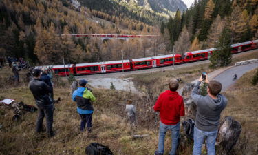 The record attempt was organized to celebrate 175 years of Swiss railways.