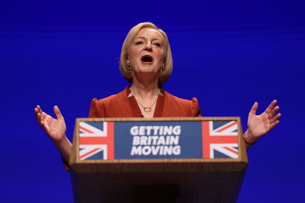 <i>Hollie Adams/Bloomberg/Getty Images</i><br/>Liz Truss