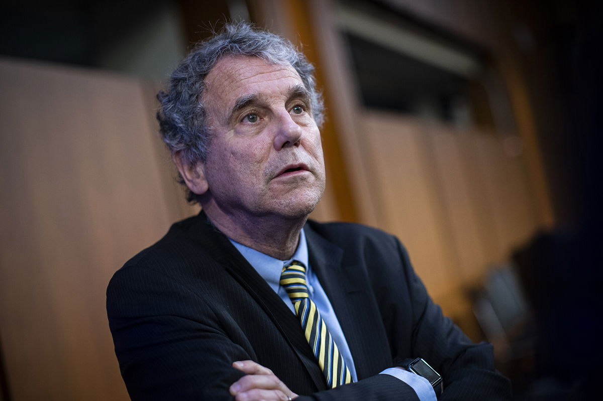 <i>Al Drago/Bloomberg/Getty Images</i><br/>Democratic Sen. Sherrod Brown