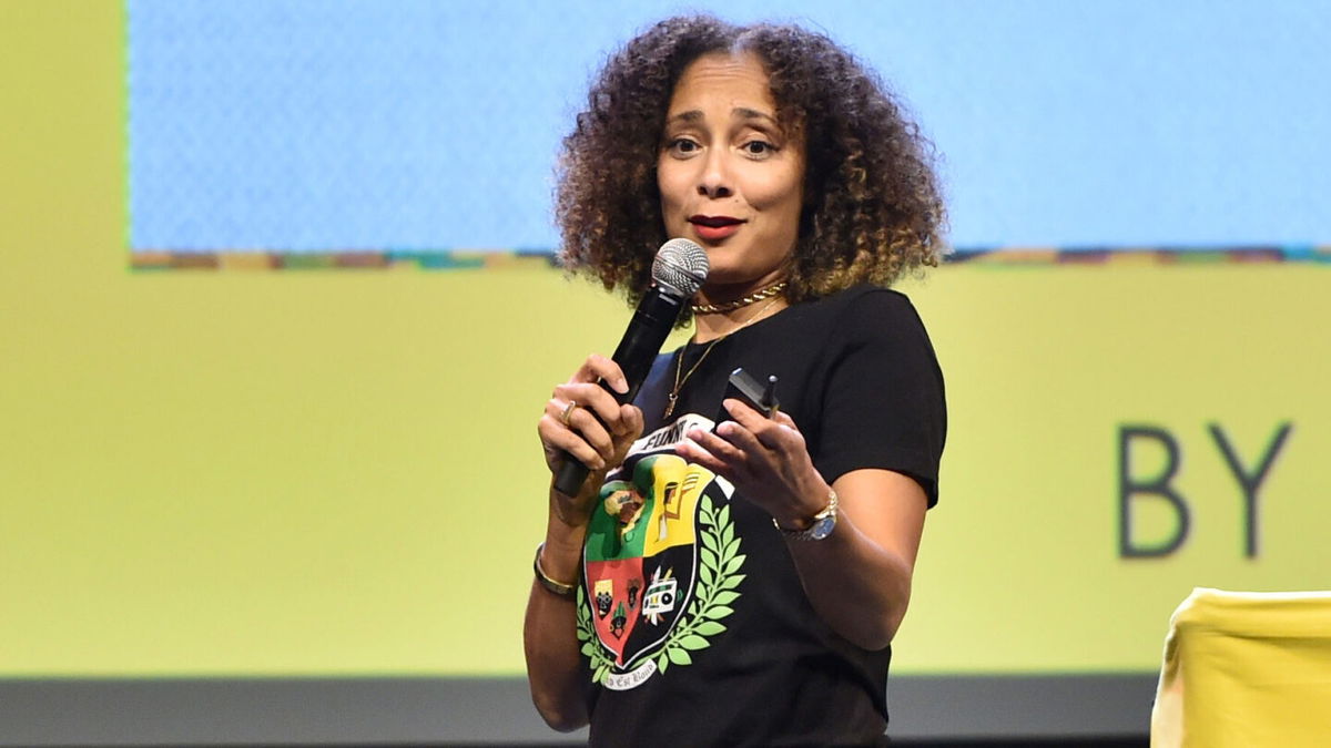 <i>Alberto E. Rodriguez/Getty Images</i><br/>Amanda Seales pictured here in August in Los Angeles