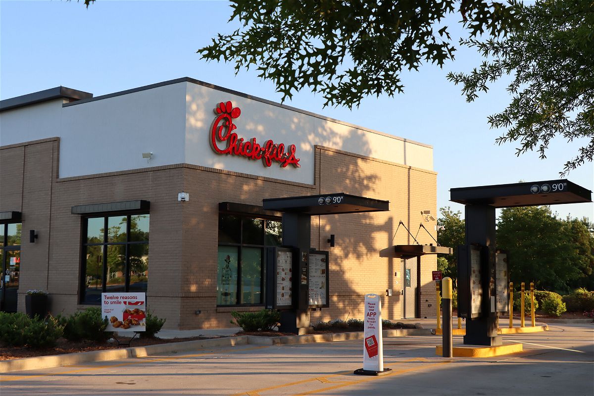 <i>Shutterstock</i><br/>A recent survey ranked Chick-fil-A pictured in Columbus