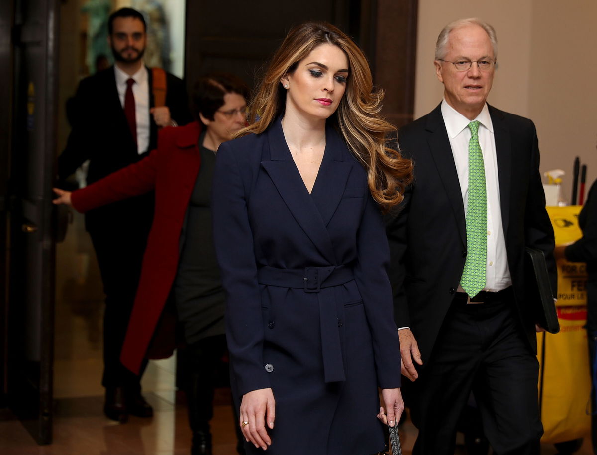 <i>Chip Somodevilla/Getty Images</i><br/>Hope Hicks