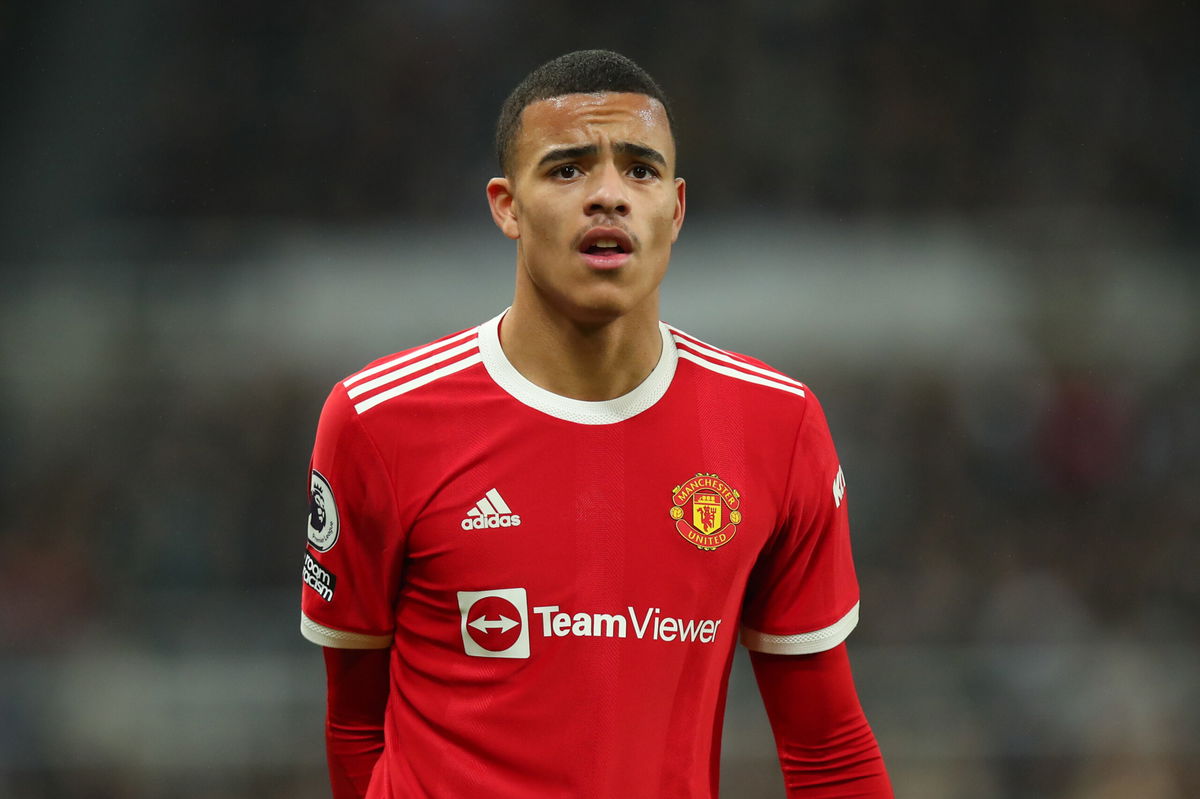 <i>Robbie Jay Barratt/Getty Images</i><br/>Mason Greenwood of Manchester United during the Premier League match between Newcastle United  and  Manchester United at St. James Park on December 27