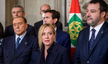 Silvio Berlusconi (left) and Matteo Salvini (right) are expected to be part of Meloni's Cabinet