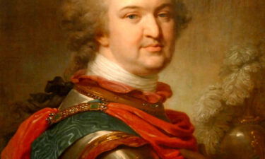 Pro-Russian officials say they have removed the bones of famed 18th century Russian commander Grigory Potemkin from the occupied Ukrainian city of Kherson. A portrait of Potemkin from 1790 is seen here.