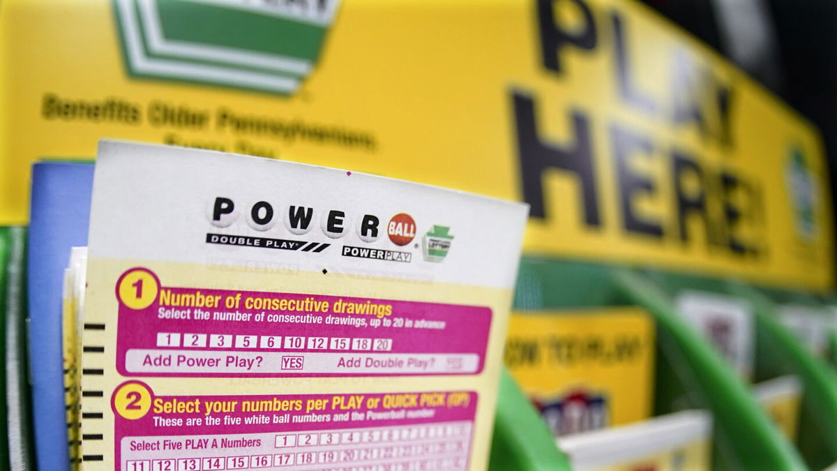 <i>Keith Srakocic/AP</i><br/>Powerball game leaders have increased the jackpot estimate to $825 million for a drawing on October 29.