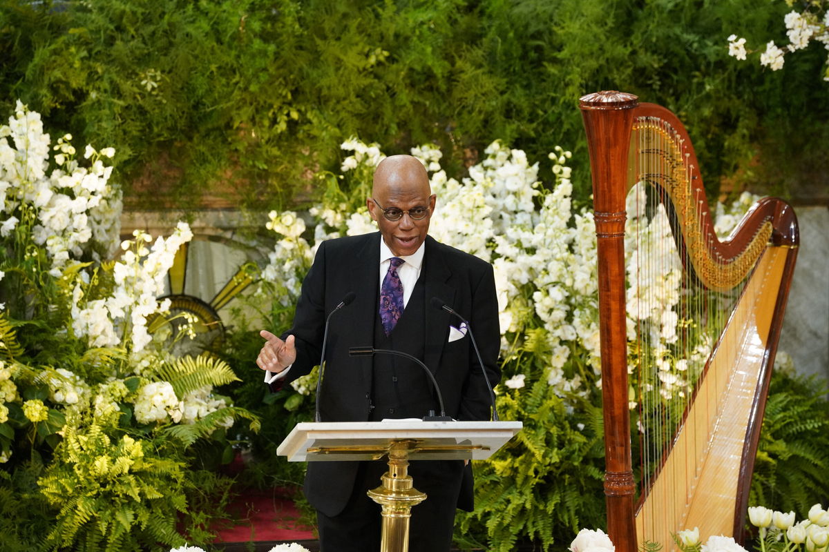 <i>Bennett Raglin/Getty Images</i><br/>The Rev. Calvin O. Butts III