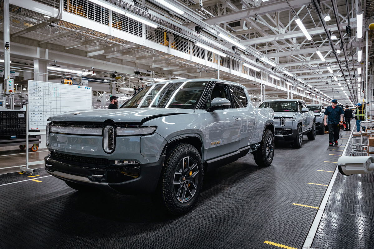 <i>Jamie Kelter Davis/Bloomberg/Getty Images</i><br/>Rivian