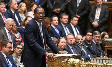 Chancellor Kwasi Kwarteng unveils a "growth plan" in the House of Commons on September 23.