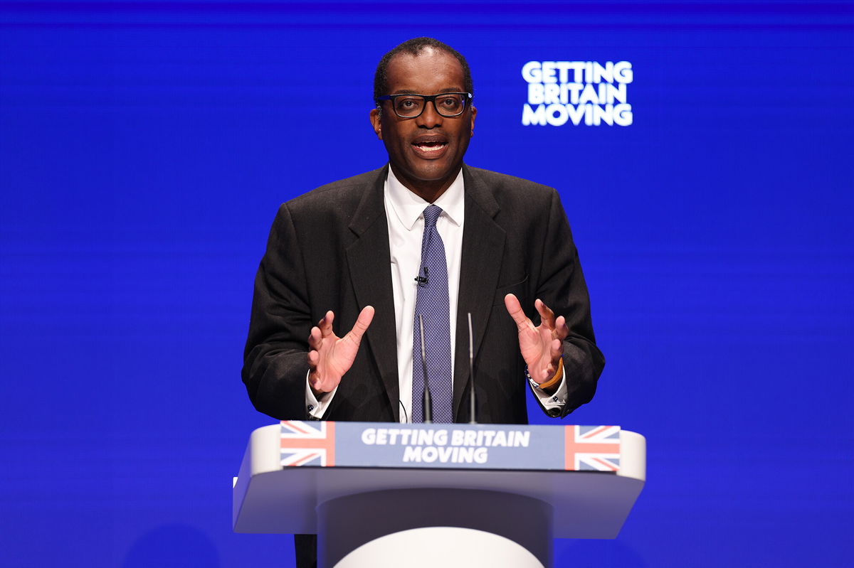 <i>Hollie Adams/Bloomberg/Getty Images</i><br/>Kwasi Kwarteng