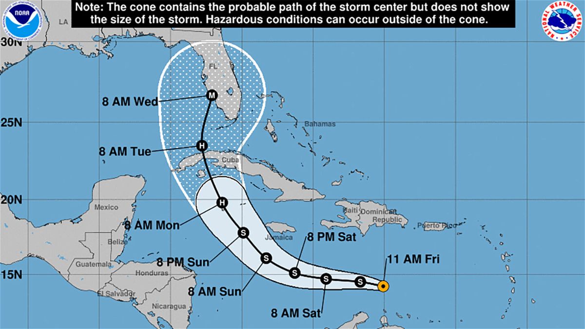<i>NOAA</i><br/>The National Hurricane Center worked around the clock to get the best forecasts out and they did it with incredible accuracy. Looking back at the forecast
