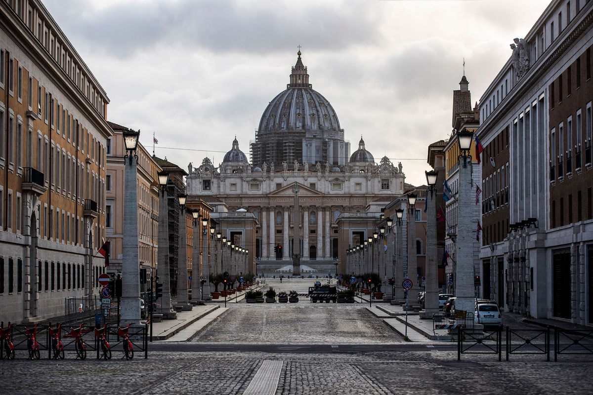 <i>AGF/Universal Images Group/Getty Images</i><br/>A tourist smashed two ancient Roman sculptures into pieces at the Vatican on October 5.