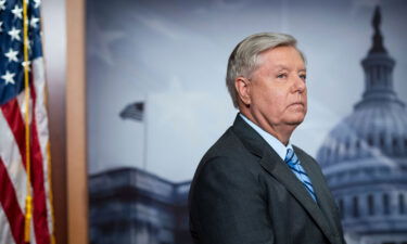 Justice Clarence Thomas on Monday temporarily froze the court order requiring Republican Sen. Lindsey Graham to testify before the Georgia grand jury investigating the 2020 election. Graham is pictured here at the U.S. Capitol