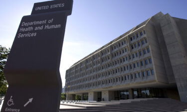 Seen here is the US Department of Health and Human Services building in Washington. Dozens of federal officials made lucrative stock and mutual fund trades in early 2020 as the government was preparing for the onslaught of Covid-19.