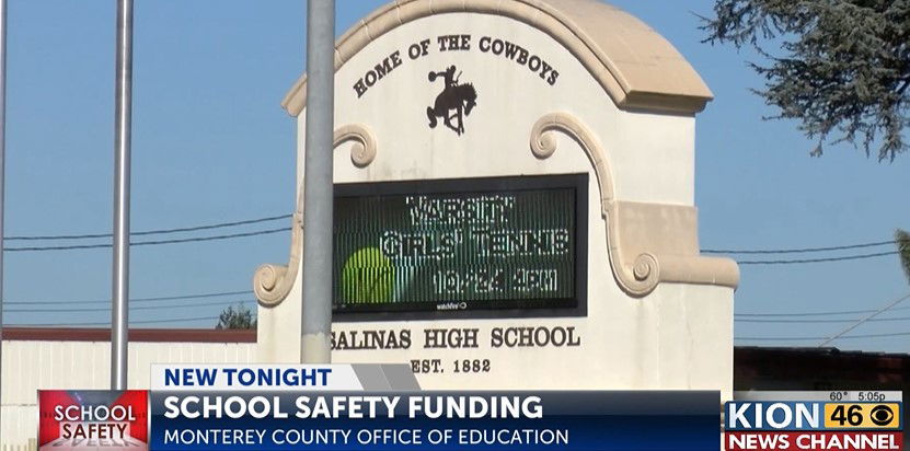 Monterey County Office of Education receives $1 million to stop school  violence – KION546