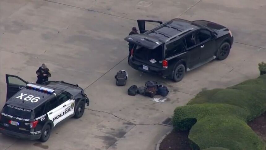 <i>KTRK</i><br/>Multiple people have been detained after three people were found shot in a human smuggling incident in west Houston