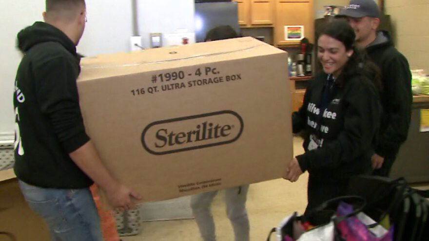 <i>WDJT</i><br/>Teenagers from Israel are in Milwaukee this week. It's part of their goal to help people all around the world.