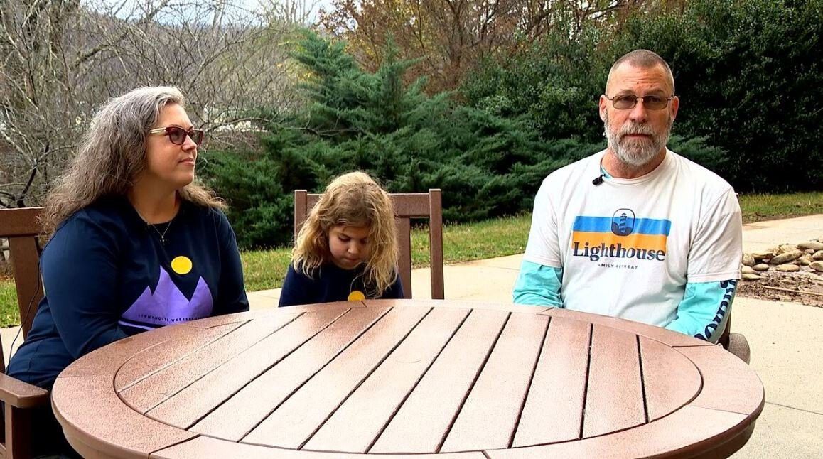 <i>WLOS</i><br/>Nonprofit Lighthouse Family Retreat hosted a weekend retreat in Black Mountain for several families facing childhood cancer and 14 sponsors of the retreat.