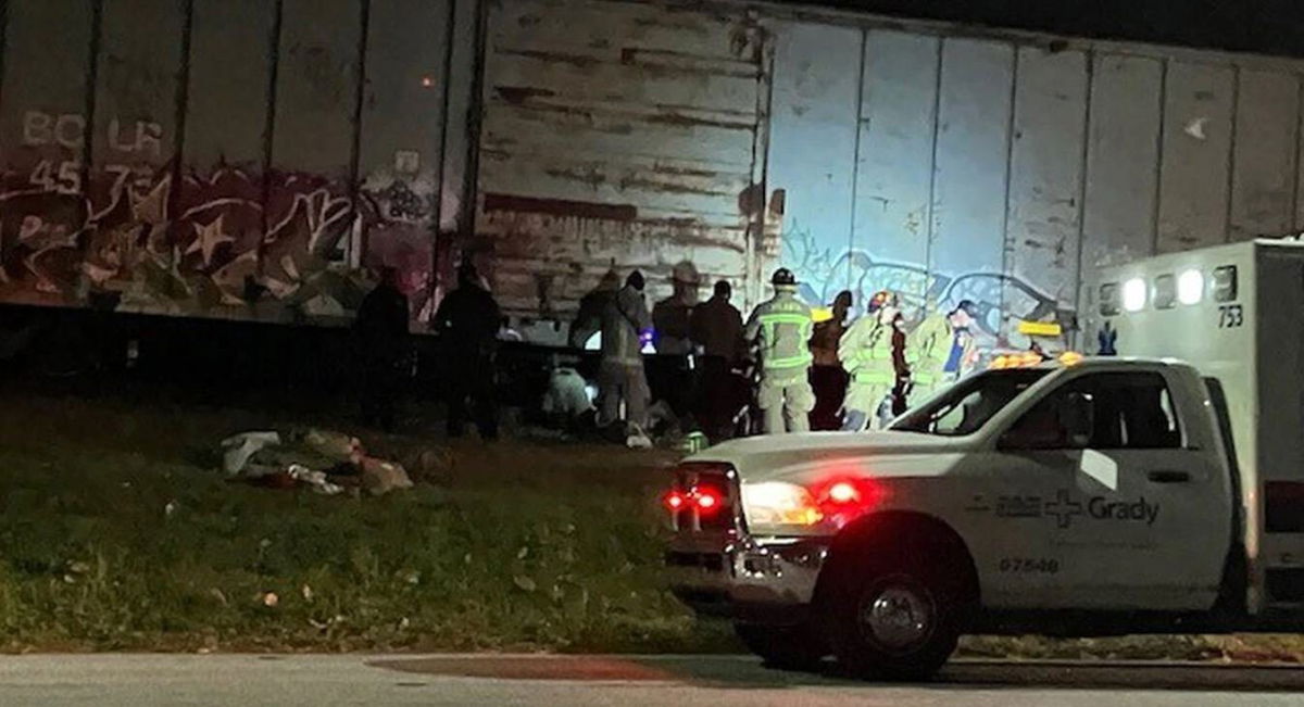 <i>WANF</i><br/>A homeless man is dead after he was hit by a train in southwest Atlanta.