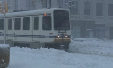 Images from the snowstorm in New York on Friday.