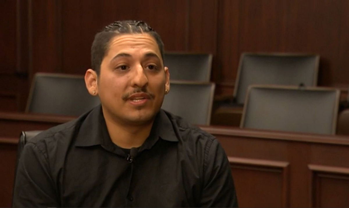 <i>KCAL/KCBS</i><br/>Adrian Cruz is suing Los Angeles County