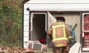 Battalion Chief Terese Cummings with Atlanta Fire Rescue said four people lived in the house and two were home when the fire broke out. The one who had the space heater in the room turned on