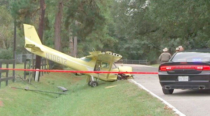 <i>KTRK</i><br/>Two people survived a small plane crash on Sunday after losing power in northwest Harris County