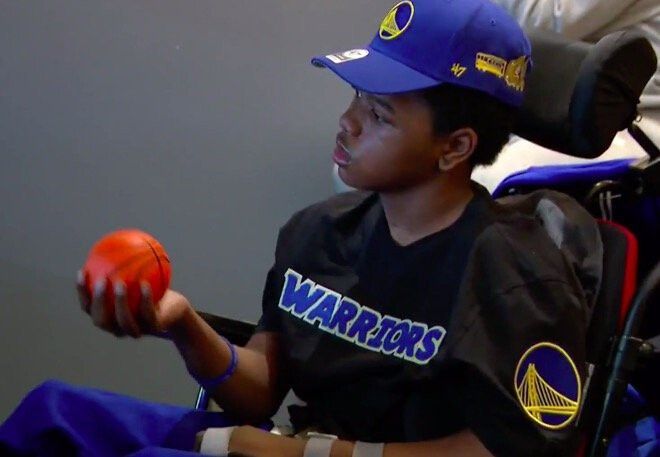 <i>WCCO</i><br/>A boy recovering from being shot in Minneapolis last year had the moment of a lifetime Sunday thanks to his favorite NBA superstar. It started with Ladavionne Garrett Jr. being in a suite at Target Center to watch his team