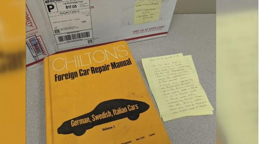 <i>WCCO</i><br/>A library book finally made its way back home to the Lake Elmo branch of the Washington County Library after 47 years of being rented out.