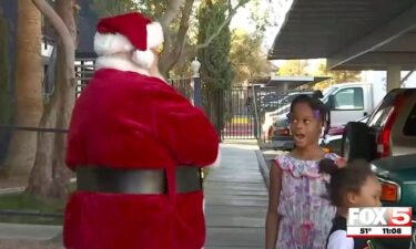 What does Santa want for Christmas? More helpers. Kevin Peachy has been standing in for Santa in Las Vegas for 34 years. He’s never been busier than this season.