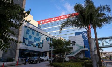 A view of the exterior of Children's Health of Orange County (CHOC)
