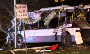 One person has died after a bus rollover in Massachusetts. The bus was charted by Brandeis University.