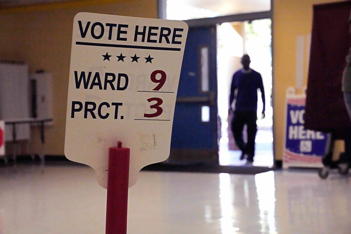 <i>Gerald Herbert/AP</i><br/>Voters in five states on November 8 were asked whether to update their states' constitutions to remove slavery and indentured servitude as potential punishments.