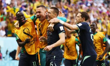 Australia won its first World Cup match since June 2010
