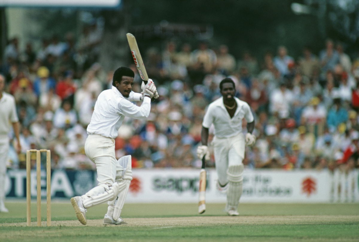 <i>Adrian Murrell/Getty Images</i><br/>David Murray plays for a West Indies team in a one-day international against South Africa in Durban