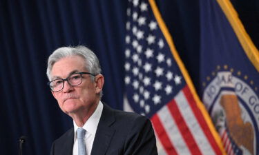 Federal Reserve Board Chairman Jerome Powell speaks during a news conference at the Federal Reserve Board Building in Washington