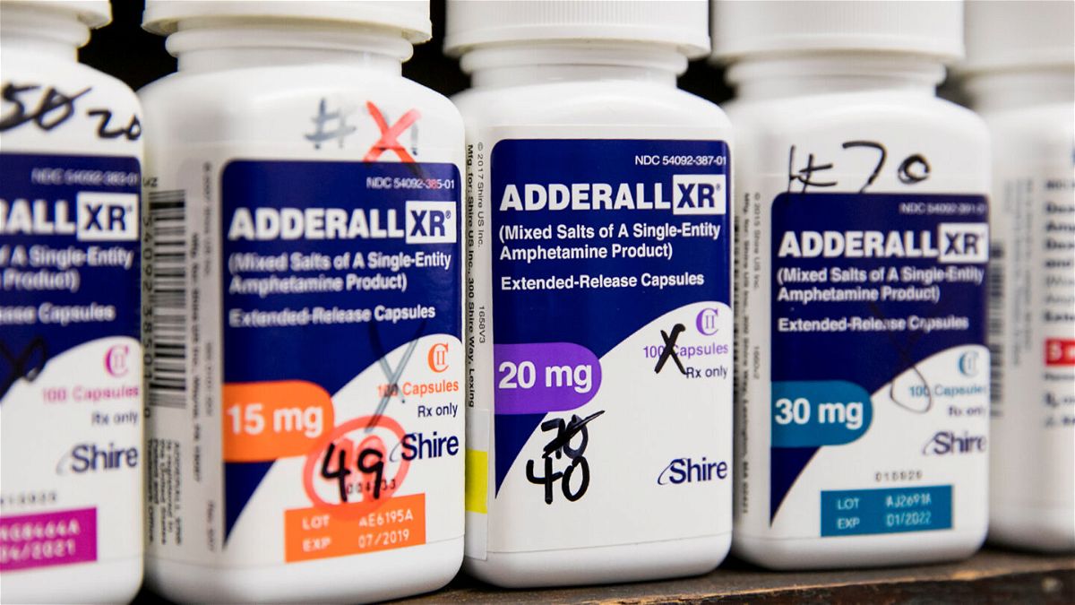 <i>Kris Tripplaar/Sipa USA/FILE</i><br/>The US Food and Drug Administration says an Adderall shortage is expected to last another 30 to 60 days.