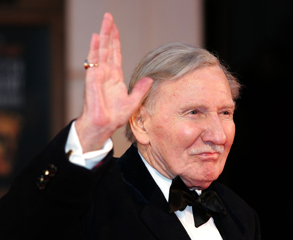 <i>Sang Tan/AP</i><br/>Actor Leslie Phillips