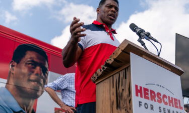 Georgia Republican Senate candidate Herschel Walker