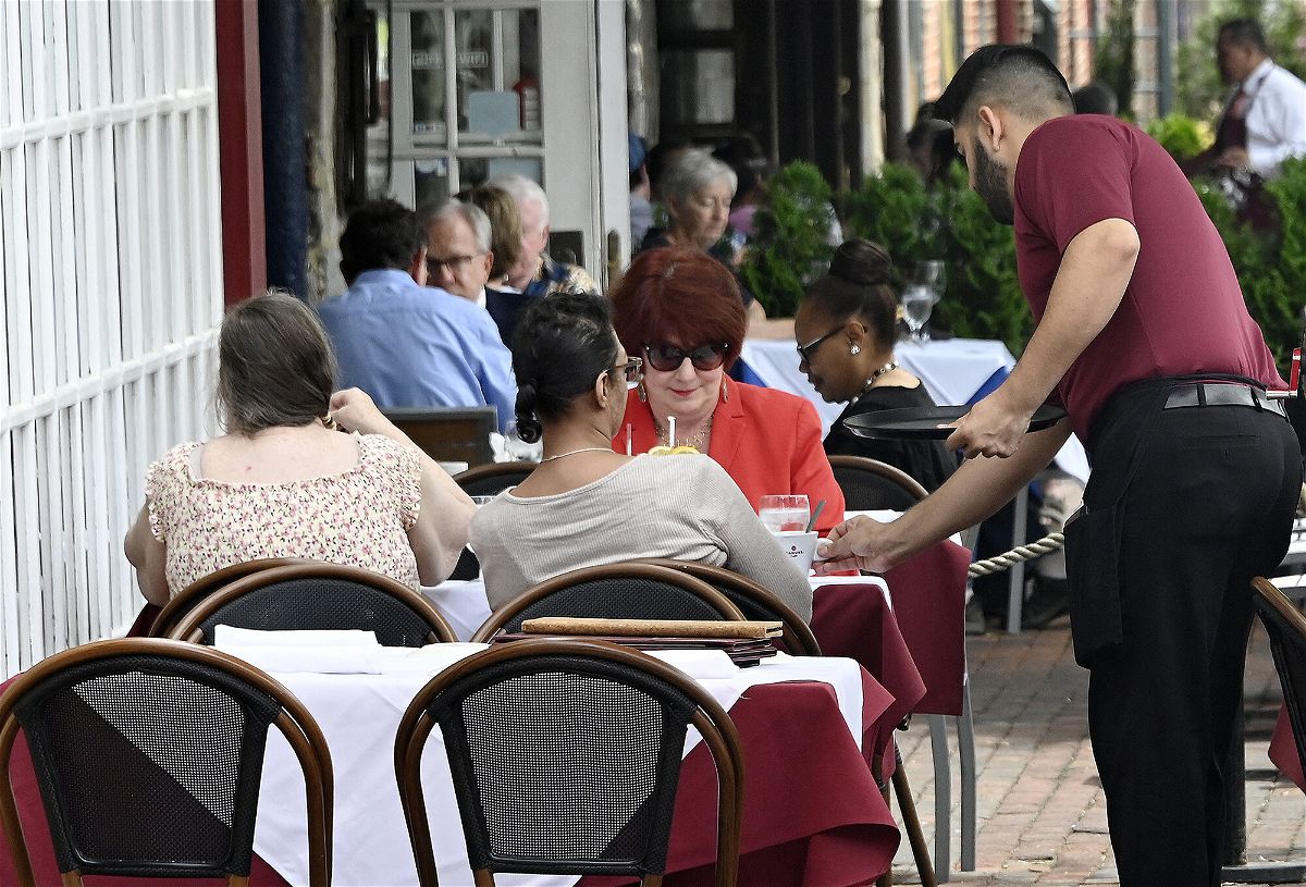 <i>Olivier Douliery/AFP/Getty Images</i><br/>Restaurant traffic is dipping as consumers make food at home.