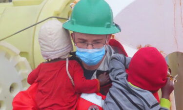 More than 100 people were rescued from an overloaded vessel before it hit a sand bar in the Florida Keys. Rescue operations began this morning after a good Samaritan reported the vessel at 5 a.m.