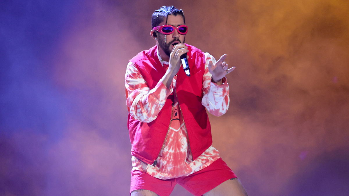 <i>Theo Wargo/Getty Images</i><br/>Bad Bunny leads in AMA nominations with eight.