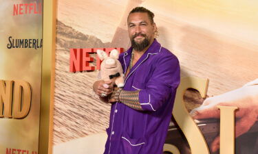 Jason Momoa attends the Los Angeles Premiere of Netflix's "Slumberland" on November 9 in Century City