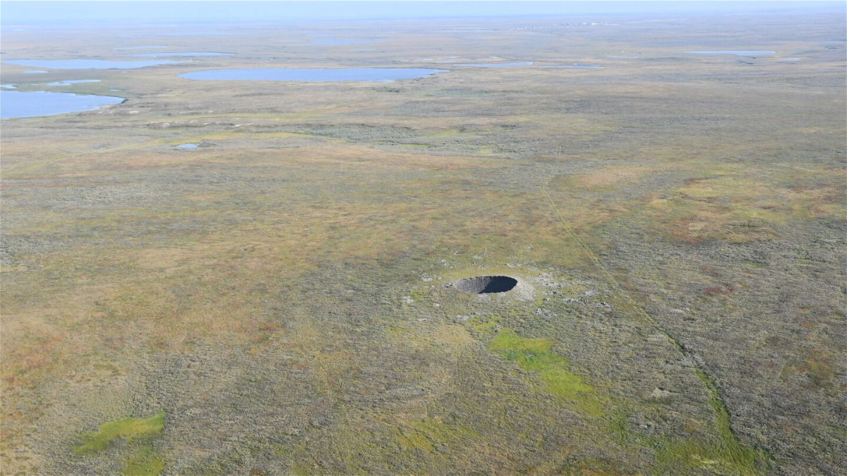 <i>Evgeny Chuvilin/Skoltech</i><br/>Craters have appeared in the remote far north of Siberia in the past 10 years.